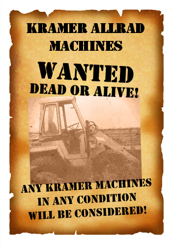 Wanted Kramer Allrad Used Machines